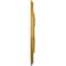 Ekena Millwork Acanthus Twist Medallion (Canopies up to 8 3/8"), 23 5/8"OD x 4 5/8"ID x 1 7/8"P, Iridescent Gold CM23ACIGS - alternate 3
